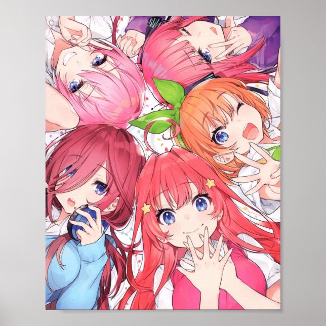The Quintessential Quintuplets  Poster (Front)