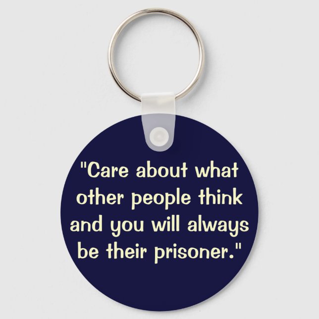 The quote keychain (Front)