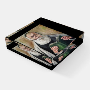 The Rabbi Fine Art Paperweight