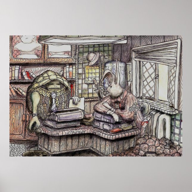 The Rabbit and the Turtle - Poster (Front)