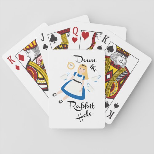 The Rabbit Hole Poker Cards