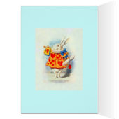 The Rabbit in Alice in Wonderland ~ Card (Inside (Left))