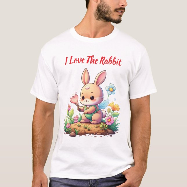 The rabbit tshirt (Front)