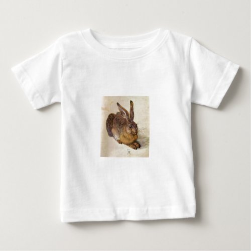 THE RABBIT  Young Hare  Baby T_Shirt