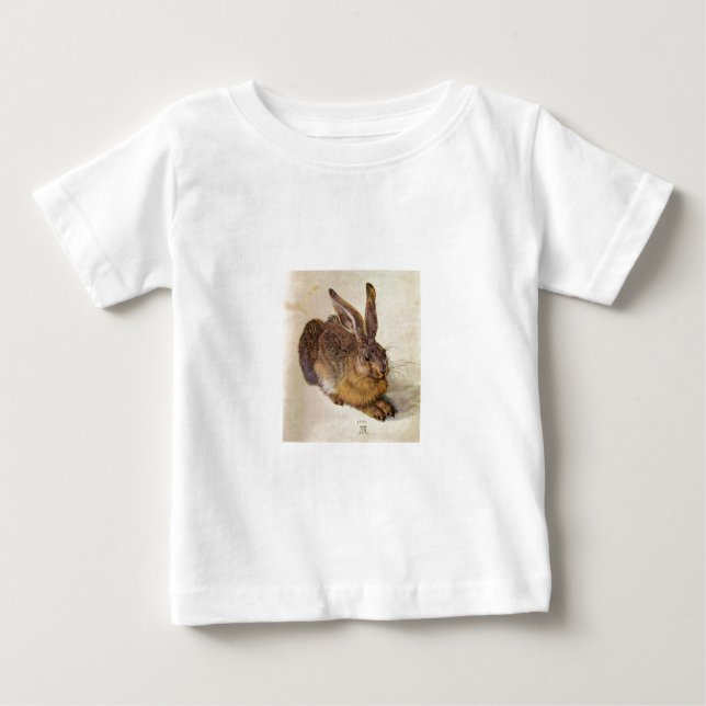 THE RABBIT ( Young Hare ) Baby T-Shirt (Front)