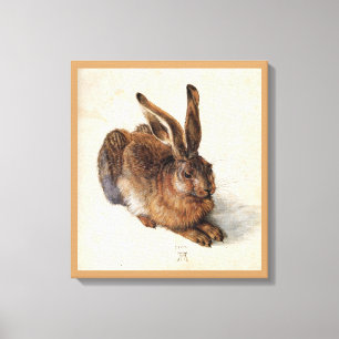 THE RABBIT ( Young Hare ) Canvas Print