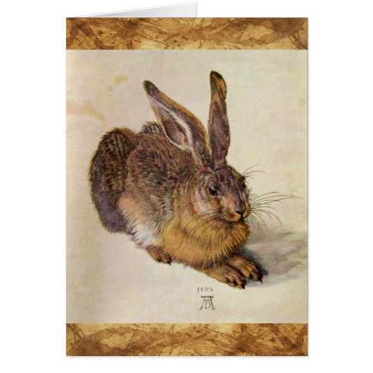 THE RABBIT ( Young Hare ) Cards (Front)