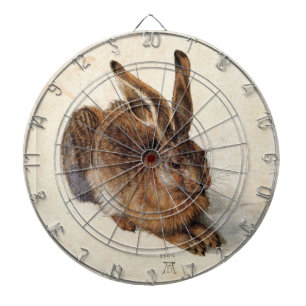 THE RABBIT ( Young Hare ) Dartboard With Darts