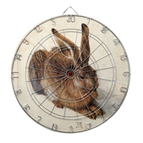 THE RABBIT  Young Hare  Dartboard With Darts