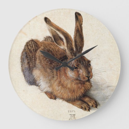 THE RABBIT  Young Hare  Large Clock