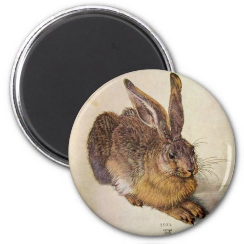 THE RABBIT  Young Hare  Magnet