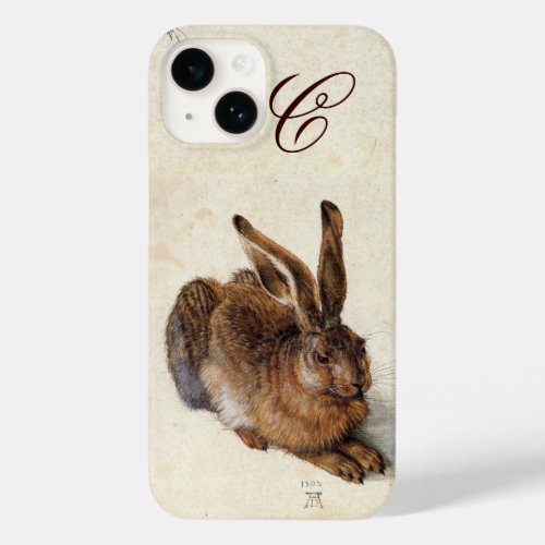 THE RABBIT  Young Hare   Monogram Case_Mate iPhone 14 Case