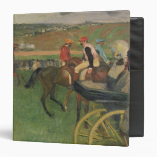 The Race Course - Amateur Jockeys 3 Ring Binder