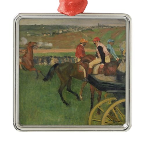 The Race Course - Amateur Jockeys Metal Ornament