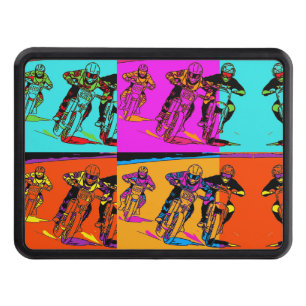 The Race Is On - Motocross Racing Hitch Cover