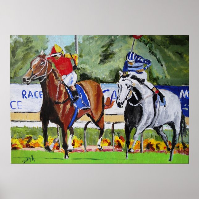 the Race is On Poster (Front)