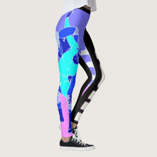 The Rad Mall "80's Wrestling II / WOLG" Women's Leggings