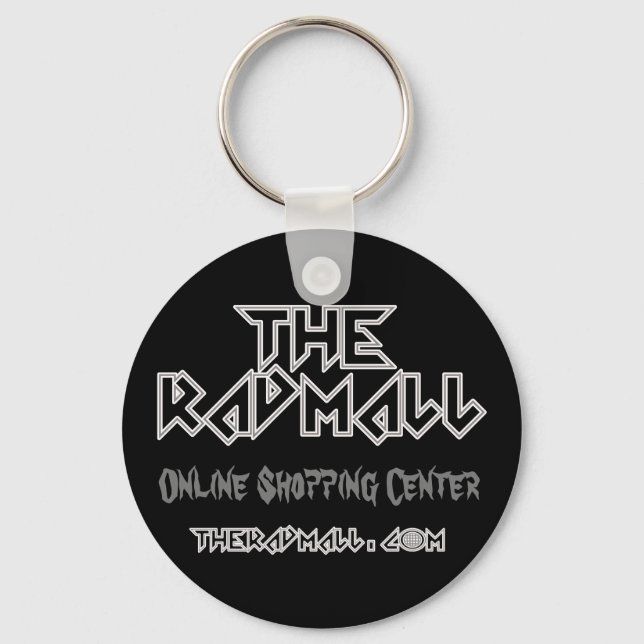 The Rad Mall "Headbanger" Keychain (Front)