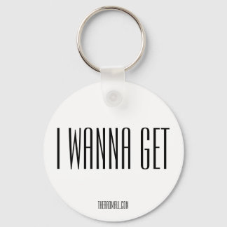 The Rad Mall "IWANNAGET" Keychain