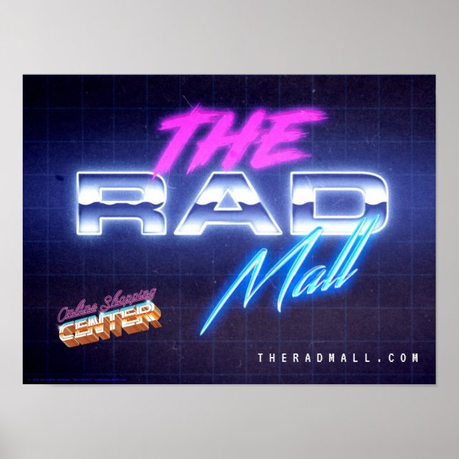 The Rad Mall "Wave 7" Poster (Front)