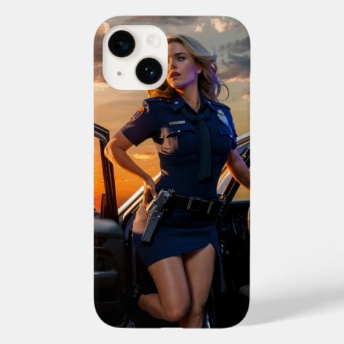 The Radiant Lady Cop Case_Mate iPhone 14 Case