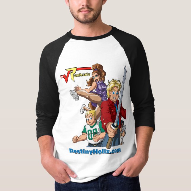 The Radicals "Activation" Main Cast T-Shirt (Front)