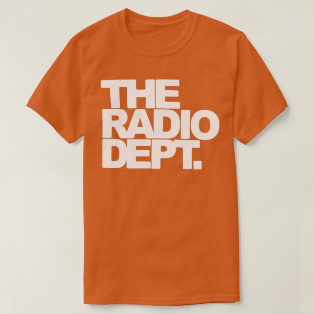 The radio dept  1  T-Shirt (Design Front)