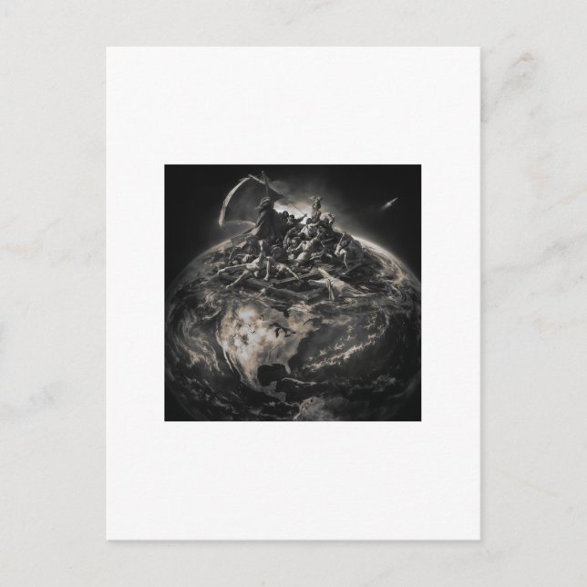 THE RAFT (AFTER GERICOAULD)  POSTCARD (Front)