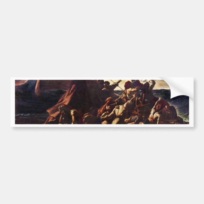 The Raft Of The Medusa, By Géricault Jean Louis Th Bumper Stickers