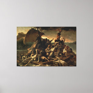 The Raft of the Medusa (J.L.T.GÉRICAULT) Canvas Print