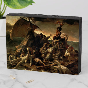 The Raft of the Medusa-Théodore Géricault Wooden Box Sign