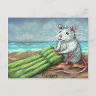 The Raft Rat Beach Postcard
