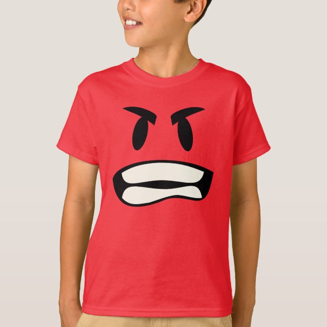the rage emoji T-Shirt (Front)