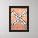 The Railroad Crossing Stretched Canvas Print