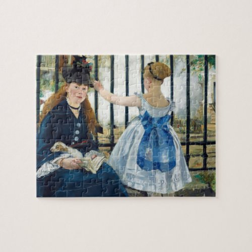 The Railway by Edouard Manet 1873 Jigsaw Puzzle