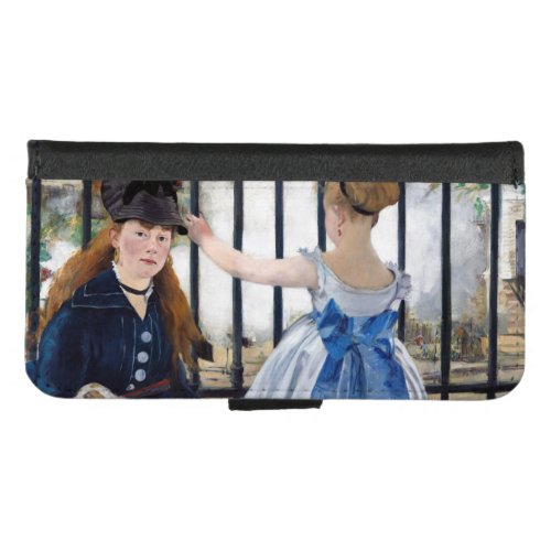 The Railway Edouard Manet iPhone 87 Wallet Case