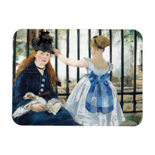 The Railway Edouard Manet Magnet