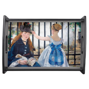 The Railway, Edouard Manet Serving Tray