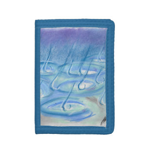 The Rain (oil pastel) wallet