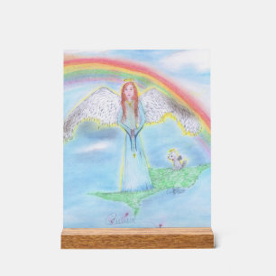 The rainbow bridge acrylic sign