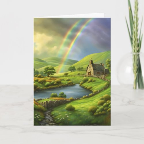 The Rainbow Cottage Holiday Card