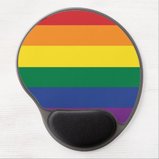 The Rainbow Flag Gel Mouse Pad