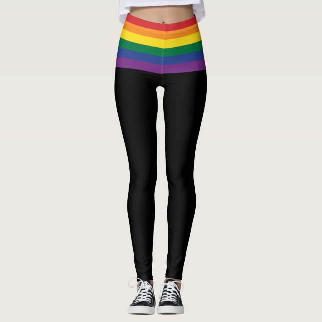 The Rainbow Flag Leggings (Front)