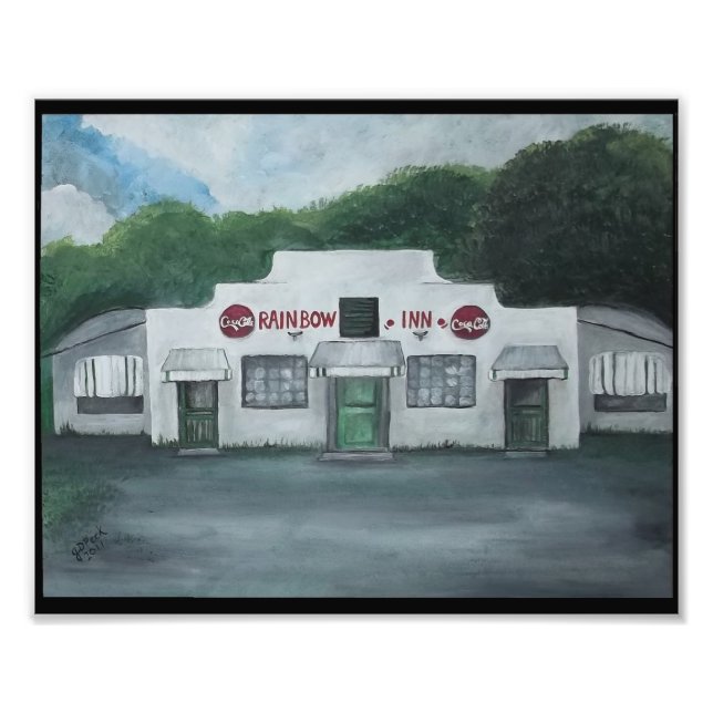 The Rainbow Inn Pierre Part, La Painting Print (Front)