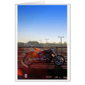 The rainbow motorcycle card (Front)