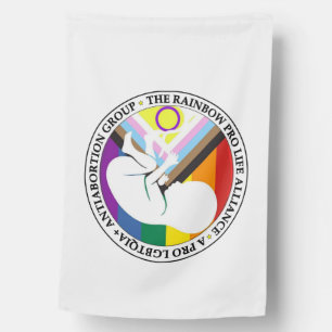 The Rainbow Pro Life Alliance Flag
