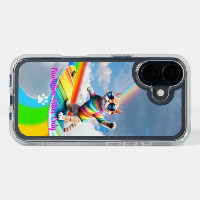 The Rainbow Rider Speck iPhone Case (Horz (Black))
