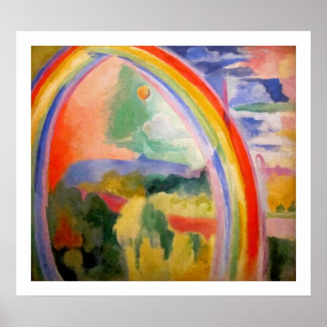 The Rainbow - Vintage Classic - by Robert Delaunay Poster (Front)