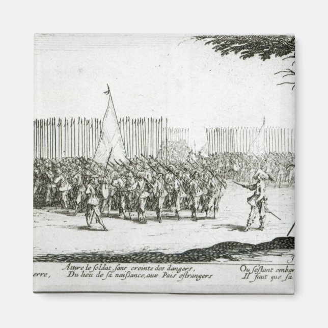 The Raising of an Army Magnet (Front)