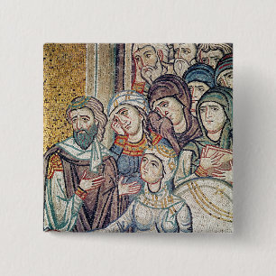 The Raising of Jairus's Daughter Pinback Button